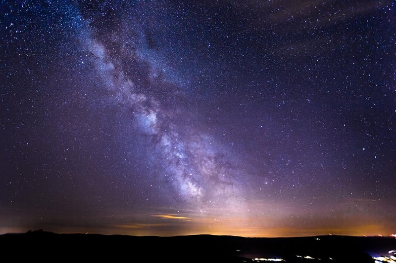 Meteor Shower Backdrop